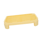 Maxbell Cat Litter Ramp Kitten Litter Catcher Mat for Pet Supply Bedroom Indoor Cats Yellow