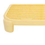 Maxbell Cat Litter Ramp Kitten Litter Catcher Mat for Pet Supply Bedroom Indoor Cats Yellow