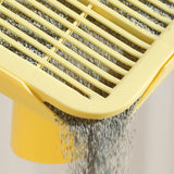 Maxbell Cat Litter Ramp Kitten Litter Box Footboard for Lavatory Indoor Cats Bedroom Yellow