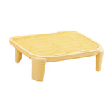 Maxbell Cat Litter Ramp Kitten Litter Box Footboard for Lavatory Indoor Cats Bedroom Yellow