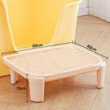 Maxbell Cat Litter Ramp Kitten Litter Box Footboard for Lavatory Indoor Cats Bedroom Coffee