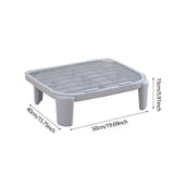 Maxbell Cat Litter Ramp Kitten Litter Box Footboard for Lavatory Indoor Cats Bedroom Gray