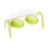 Maxbell Raised Cat Bowls for Indoor Cats Anti Vomiting Feeder Waterer Cats Food Bowl Green