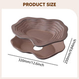 Maxbell Turtle Bathing Pool Tortoise Food Dish for Lizard Gecko Aquatic Climbing Pet