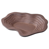 Maxbell Turtle Bathing Pool Tortoise Food Dish for Lizard Gecko Aquatic Climbing Pet