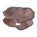 Maxbell Turtle Bathing Pool Tortoise Food Dish for Lizard Gecko Aquatic Climbing Pet