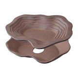 Maxbell Turtle Bathing Pool Tortoise Food Dish for Lizard Gecko Aquatic Climbing Pet