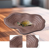 Maxbell Turtle Bathing Pool Tortoise Food Dish for Lizard Gecko Aquatic Climbing Pet