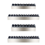 Maxbell Chicken Feeder Trough Lightweight Detachable Cover for Geese Duckling Pigeon 40x11x4.5cm