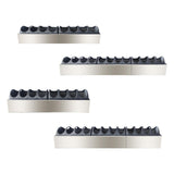 Maxbell Chicken Feeder Trough Lightweight Detachable Cover for Geese Duckling Pigeon 40x11x4.5cm