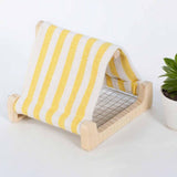 Maxbell Bird Nest House Hanging Hammock Parrot Tent for Cockatiels Conures Parakeets Yellow