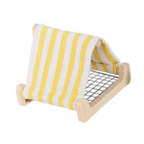 Maxbell Bird Nest House Hanging Hammock Parrot Tent for Cockatiels Conures Parakeets Yellow