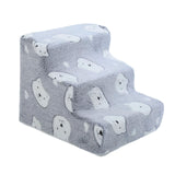 Maxbell Dog Steps Wear Resistant Anti Slip Dog Stairs for Indoor Bed Older Dogs Cats Small 3 Steps