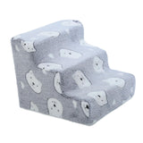 Maxbell Dog Steps Wear Resistant Anti Slip Dog Stairs for Indoor Bed Older Dogs Cats Small 3 Steps