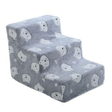 Maxbell Dog Steps Wear Resistant Anti Slip Dog Stairs for Indoor Bed Older Dogs Cats Large 3 Steps