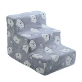 Maxbell Dog Steps Wear Resistant Anti Slip Dog Stairs for Indoor Bed Older Dogs Cats Large 3 Steps