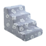 Maxbell Dog Steps Wear Resistant Anti Slip Dog Stairs for Indoor Bed Older Dogs Cats 4 Steps