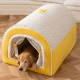 Pet Bed House Compact Cozy Indoor Dog House for Small Medium Large Dogs Cats S