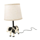 Mini Table Lamp Gift Cow Shape Night Light for Fireplace Office Housewarming