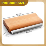 Pet Hair Removal Tool Deshedding Grooming Comb Mane Tail Donkeys Horse Brush 13.5cmx6.9cmx2.2cm