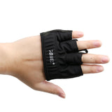 Maxbell Maxbell Weight Lifting Gloves Anti-skid Half Finger Fitness Palm Protector L Blue