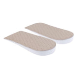 Maxbell Unisex Invisible Shoes Insole Insert Increased Height Taller Lift Half Pad