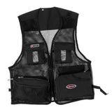 Maxbell Multi-Pocket Mesh Vest Fishing Photography Quick-Dry Jacket L Two Color