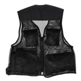 Maxbell Multi-Pocket Mesh Vest Fishing Photography Quick-Dry Jacket L Two Color