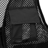 Maxbell Multi-Pocket Mesh Vest Fishing Photography Quick-Dry Jacket L Two Color