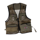 Maxbell Multi-Pocket Mesh Vest Fishing Photography Quick-Dry Jacket L Two Color