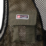Maxbell Multi-Pocket Mesh Vest Fishing Photography Quick-Dry Jacket L Two Color
