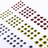 Maxbell Maxbell 3D Fishing Eyes 183pcs Fishing Lure Eyes Great Accessory For Make Fishing Bait, Lures, Crafts