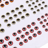 Maxbell Maxbell 3D Fishing Eyes 183pcs Fishing Lure Eyes Great Accessory For Make Fishing Bait, Lures, Crafts