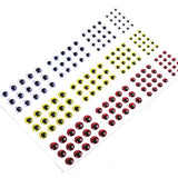 Maxbell Maxbell 3D Fishing Eyes 183pcs Fishing Lure Eyes Great Accessory For Make Fishing Bait, Lures, Crafts