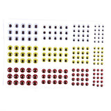 Maxbell Maxbell 3D Fishing Eyes 183pcs Fishing Lure Eyes Great Accessory For Make Fishing Bait, Lures, Crafts