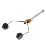 Maxbell 4pcs Fly Tying Tools Ceramic Fly Tying Materials Bobbins Thread Holder Black