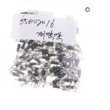 Maxbell Fishing Swivels Line Connector Quick Change Rolling Swivels Clip Swivels L - Aladdin Shoppers