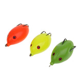 Maxbell Maxbell 6 Pcs Topwater Frog Lure Kit Set Lots for Bass Snakehead Freshwater Saltwater Soft Bait Crankbait