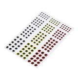 Maxbell Maxbell 183 Pieces Large Pupil 2D Fishing Lure Eyes Bait Fly Tying Lure Jigs Crafts