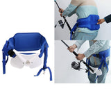 Maxbell Maxbell Thick Padded Fishing Waist Harness Fighting Belt Rod Holder Big Game Jigging