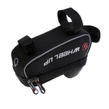 Maxbell Maxbell Cycling Bike Bicycle Frame Tube Mobile Phone Bag Pannier Phone Pouch Black