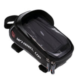 Maxbell Maxbell Cycling Bike Bicycle Frame Tube Mobile Phone Bag Pannier Phone Pouch Black