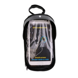 Maxbell Maxbell Cycling Bike Bicycle Frame Tube Mobile Phone Bag Pannier Phone Pouch Black