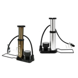 Maxbell Maxbell Bike Foot Activated Floor Pump with Gauge Mini Bicycle Tire Pump Champagne