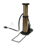 Maxbell Maxbell Bike Foot Activated Floor Pump with Gauge Mini Bicycle Tire Pump Champagne