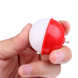 Maxbell Maxbell Hard ABS Snap-on Fishing Floats Push Button Float Bobbers Red & White 30g