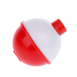 Maxbell Maxbell Hard ABS Snap-on Fishing Floats Push Button Float Bobbers Red & White 30g