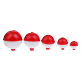 Maxbell Maxbell Hard ABS Snap-on Fishing Floats Push Button Float Bobbers Red & White 30g