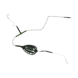 Maxbell 2pcs Carp Fishing Bait Cage Fishing Lure Swivel with Sinker Basket Holder
