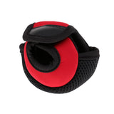 Maxbell Maxbell Fly Fishing Spinning Reel Cover Baitcasting Reel Protective Pouch Bag Red